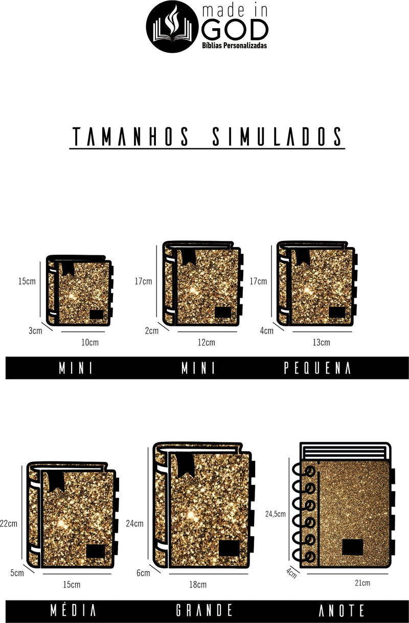 Bíblia Personalizada Linho Âncora